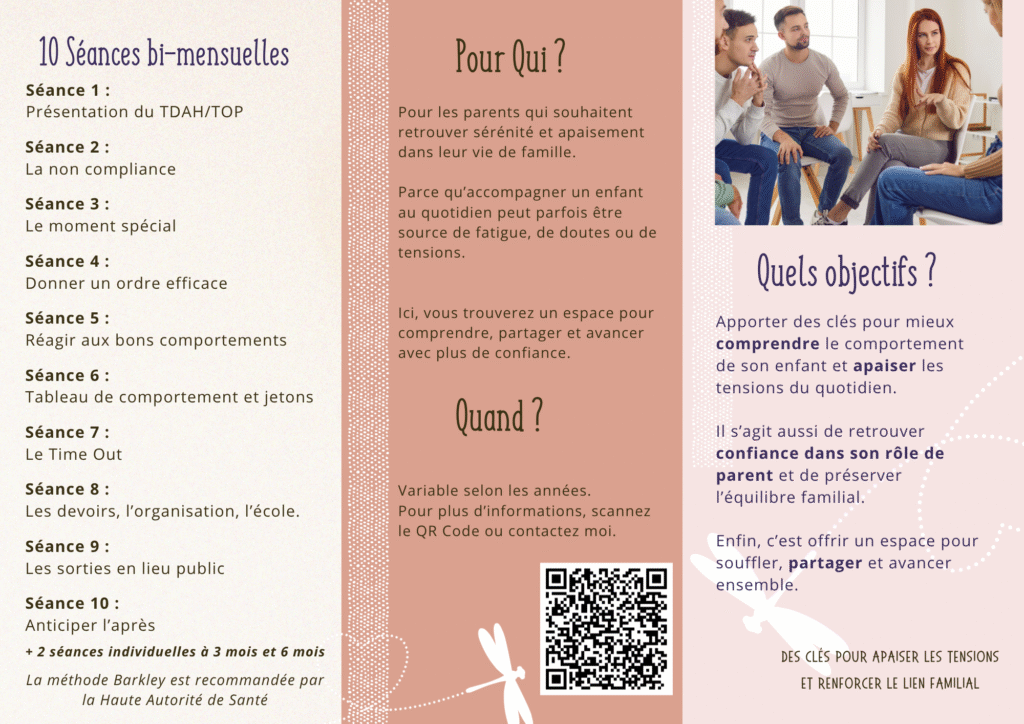 Groupe Barkley Nantes Guidance parentale TDAH-TOP